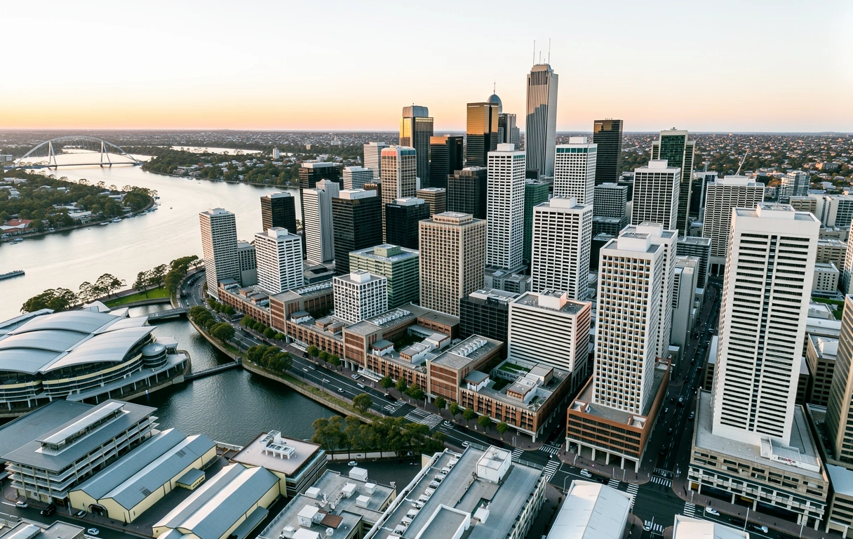 Brisbane CBD Financial District